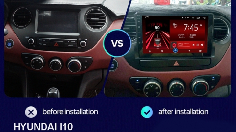 Màn hình DVD Android xe Hyundai i10 2014 - 2021 | Gotech GT6 New